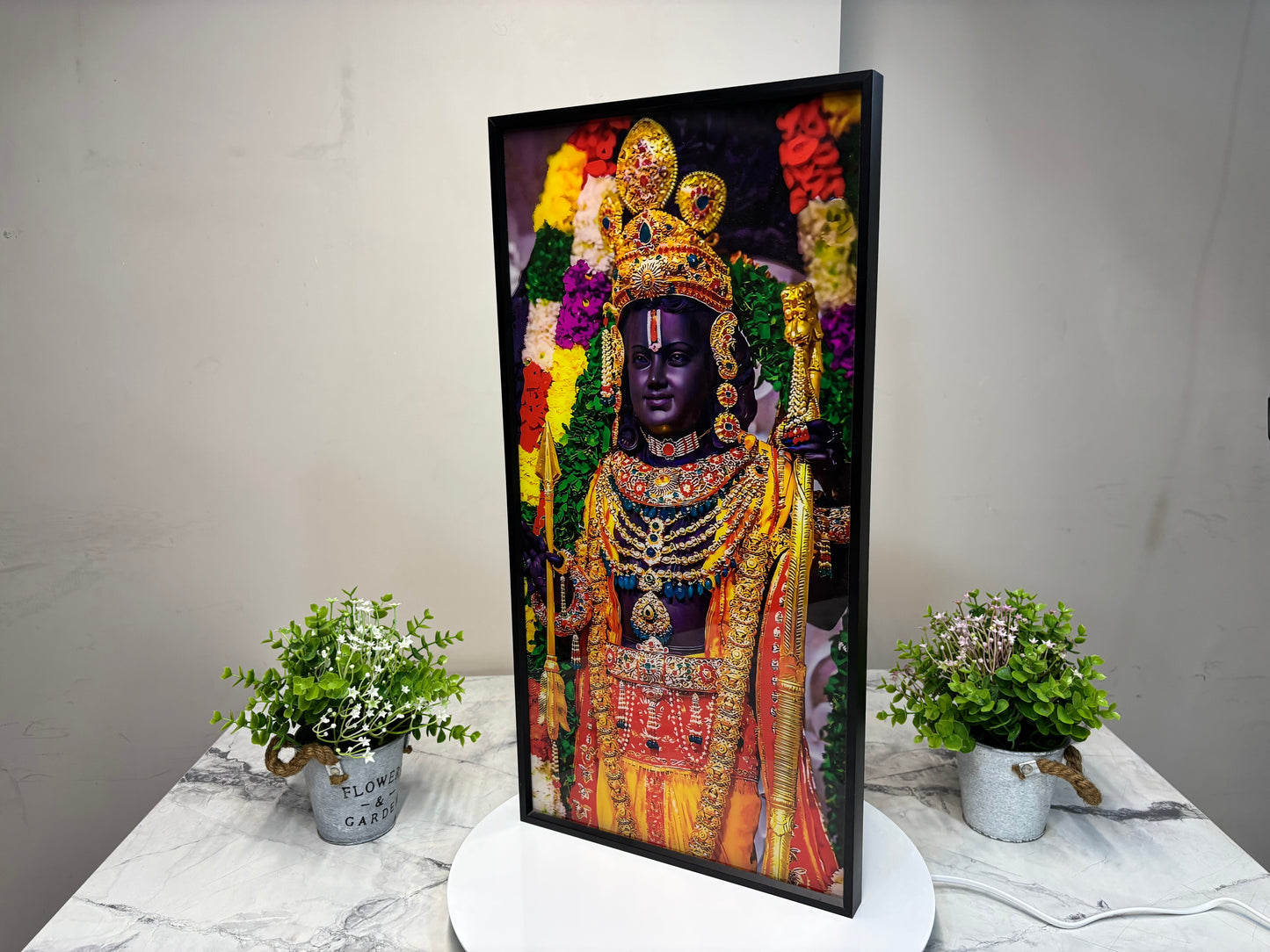 Divine Shree Ram Premium Acrylic Vertical Wall Art