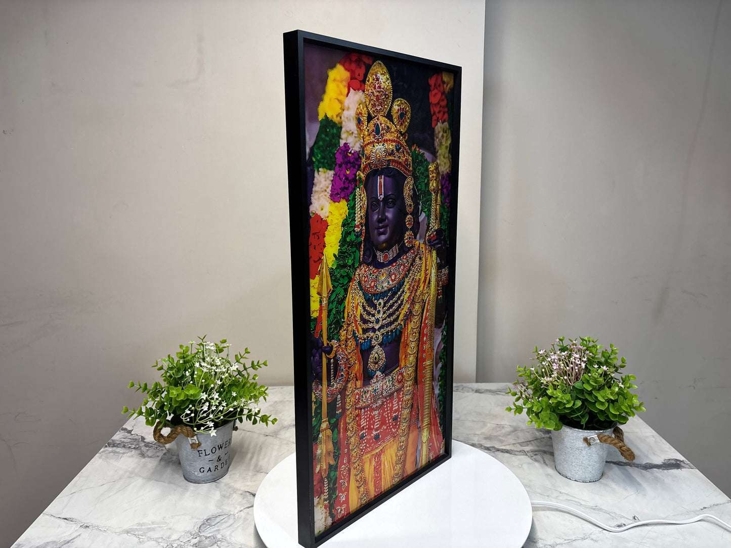 Divine Shree Ram Premium Acrylic Vertical Wall Art