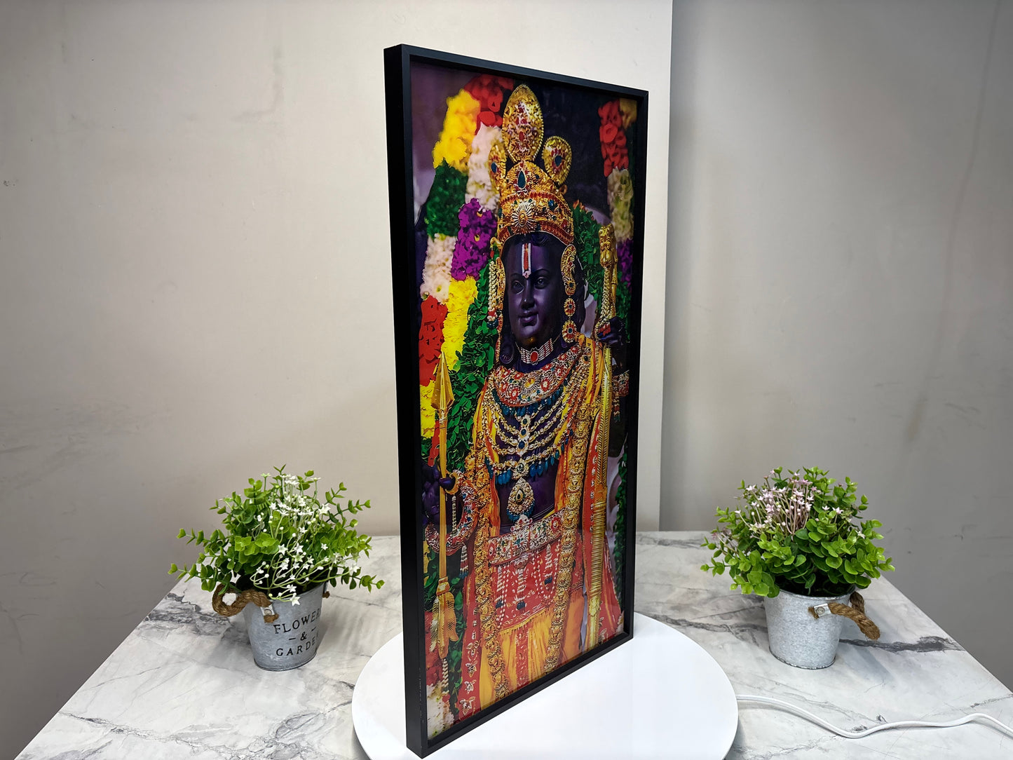 Divine Shree Ram Premium Acrylic Vertical Wall Art