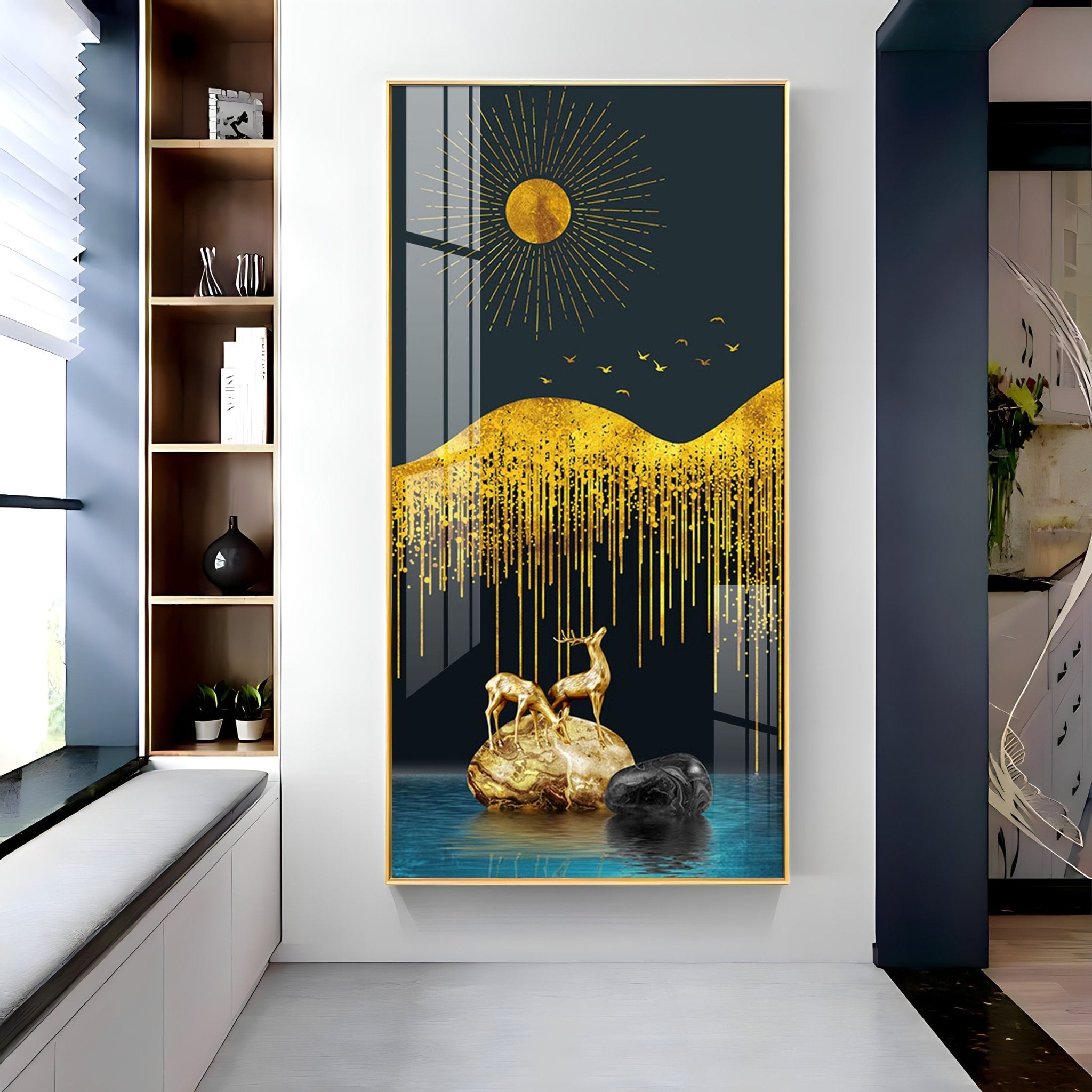 Abstract Dream Land Luxury Crystal Wall Art - The Next Decor