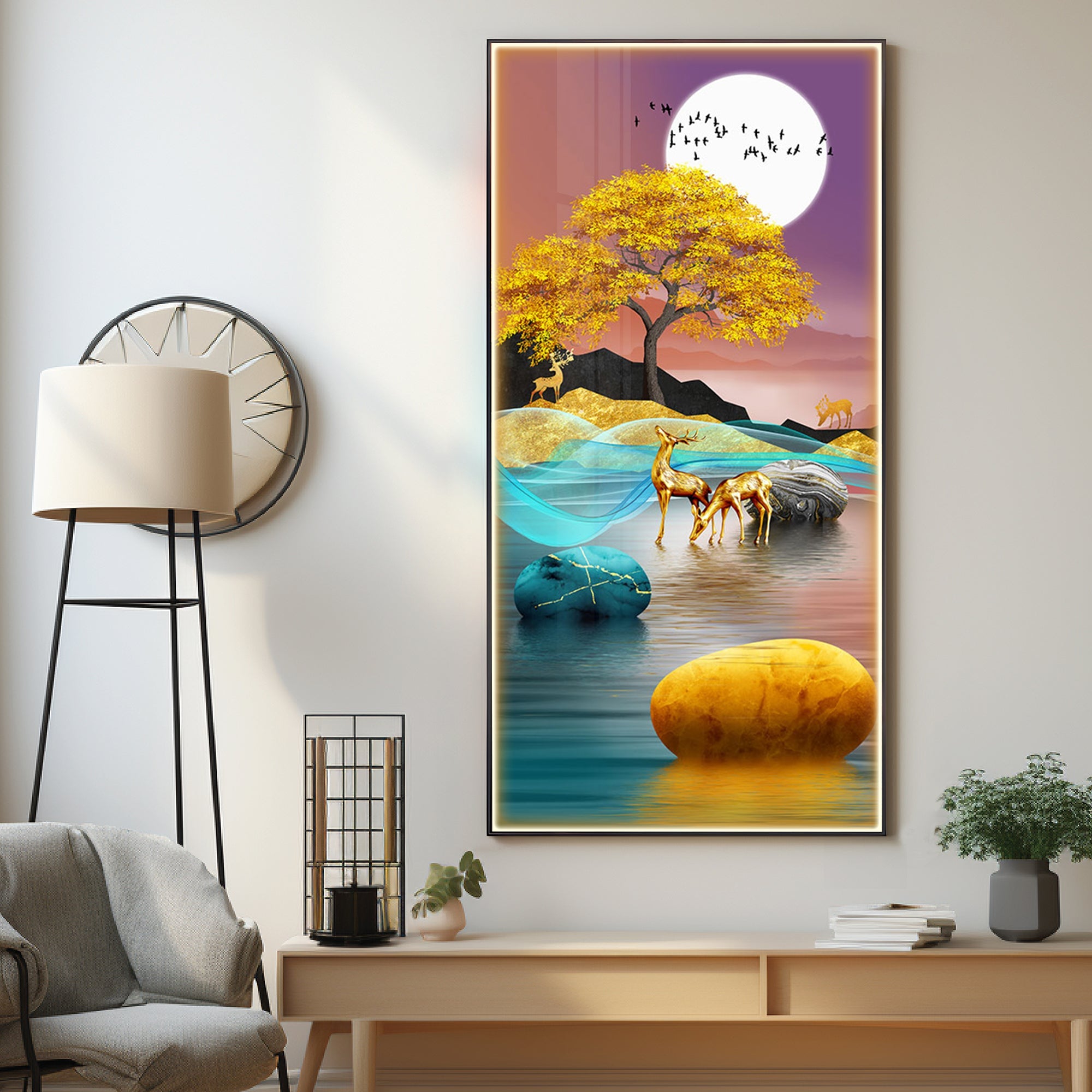 Beautiful Evening Luxury Crystal Wall Art - The Next Decor