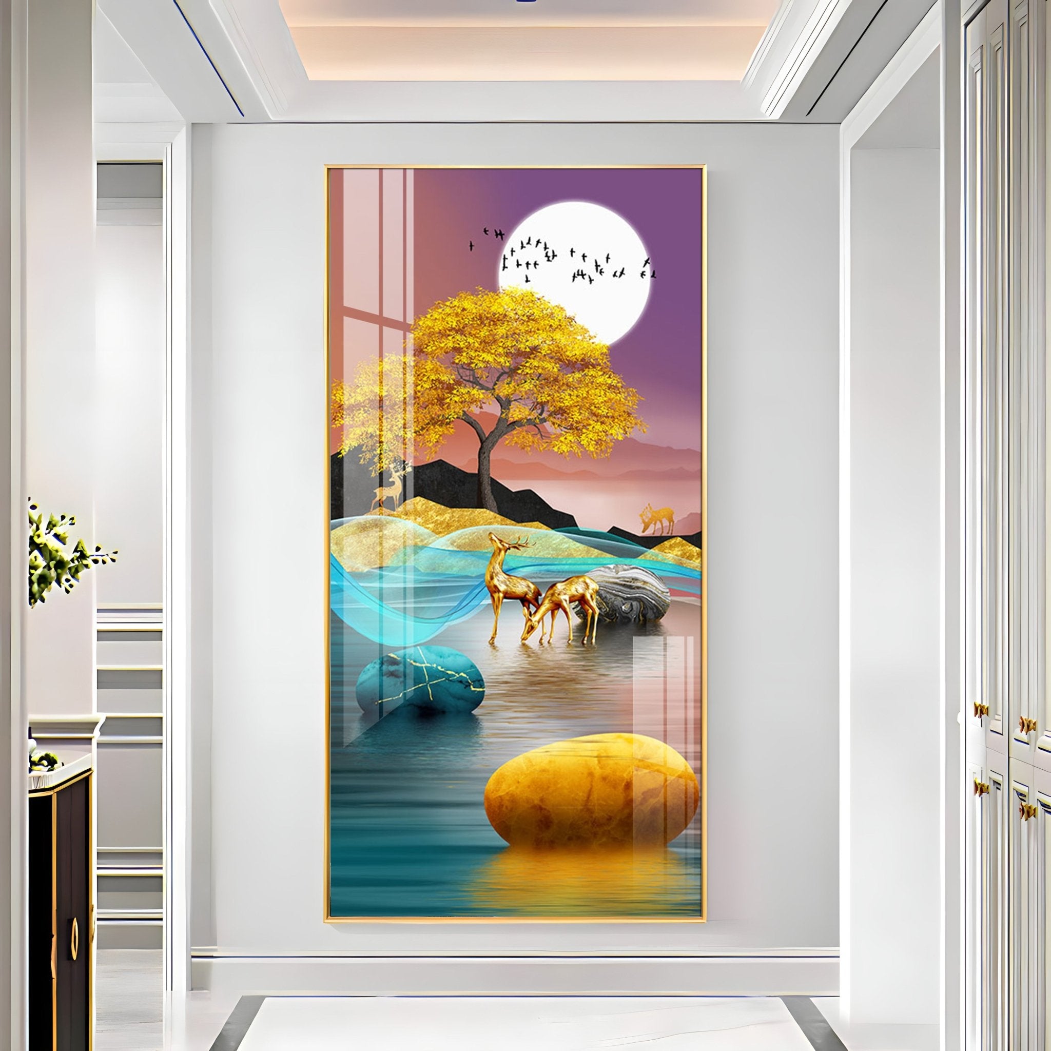 Beautiful Evening Luxury Crystal Wall Art - The Next Decor
