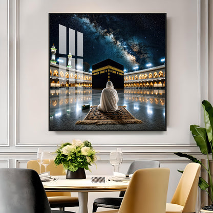 Kaaba Mecca Premium Acrylic Square Wall Art