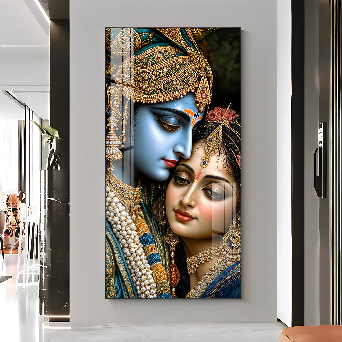 Sacred Love Premium Acrylic Vertical Wall Art