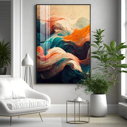 Colorwave Bliss Premium Acrylic Vertical Wall Art