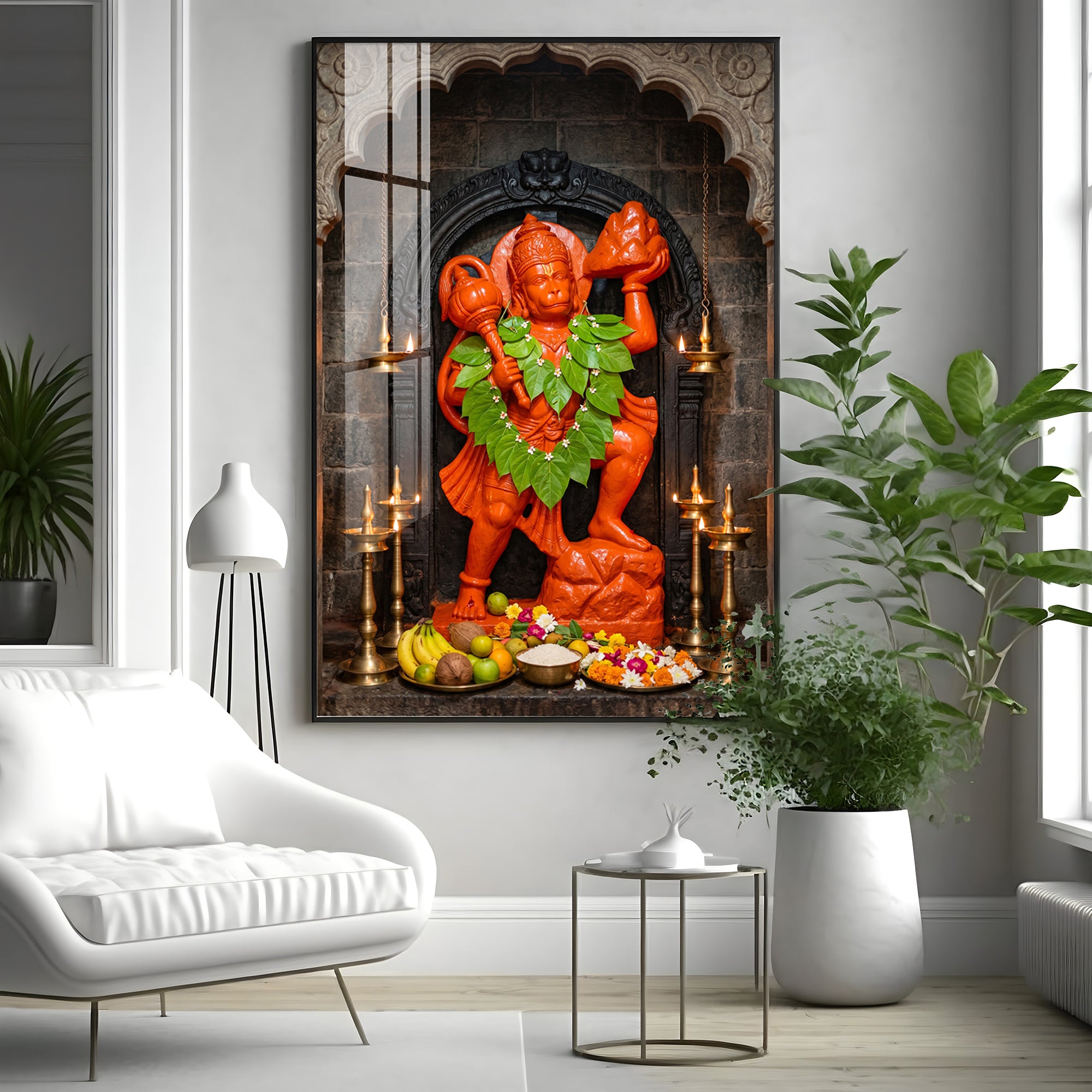Lord Balaji Premium Acrylic Vertical Wall Art