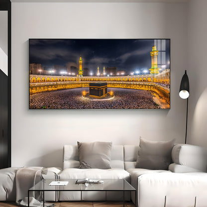 Holy Kaaba In Makkah Premium Acrylic Horizontal Wall Art