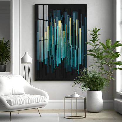 Celestial Harmony Premium Acrylic Vertical Wall Art