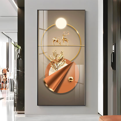 Hallway Elegance Premium Acrylic Vertical Wall Art