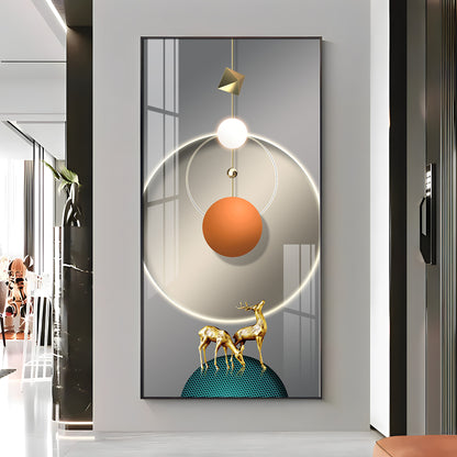 Elegant Entryway Premium Acrylic Vertical Wall Art