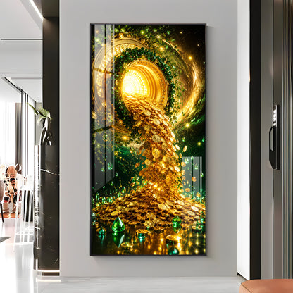 Portal Of Wealth Premium Acrylic Vertical Wall Art