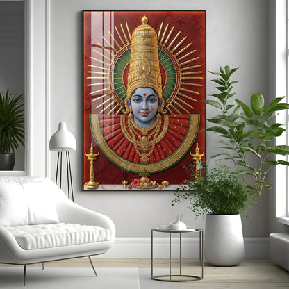 Renuka Yallamma Premium Acrylic Vertical Wall Art