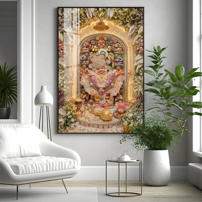 Salangpur Hanuman Temple Premium Acrylic Vertical Wall Art