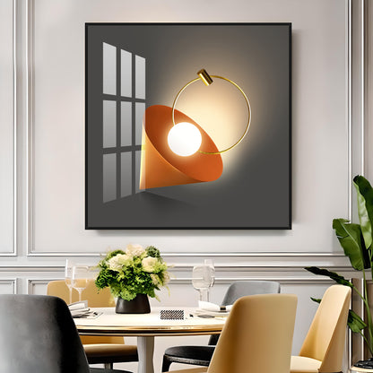 Abstract Geometrical Patterns Premium Acrylic Square Wall Art