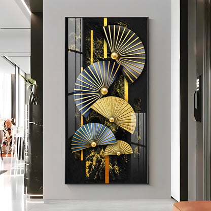 Modern Minimalist Fish Premium Acrylic Vertical Wall Art