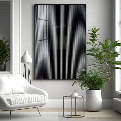 Grayscale Surface Premium Acrylic Vertical Wall Art