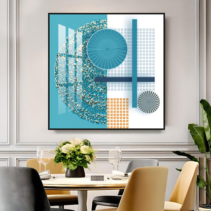 Gold Emboss Premium Acrylic Square Wall Art