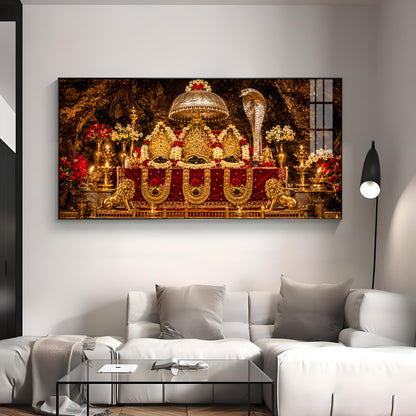 Maa Vaishno Devi Shakti Peeth Premium Acrylic Horizontal Wall Art