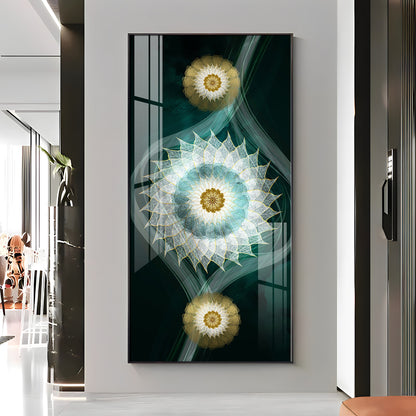 Evil Eye Theme Premium Acrylic Vertical Wall Art
