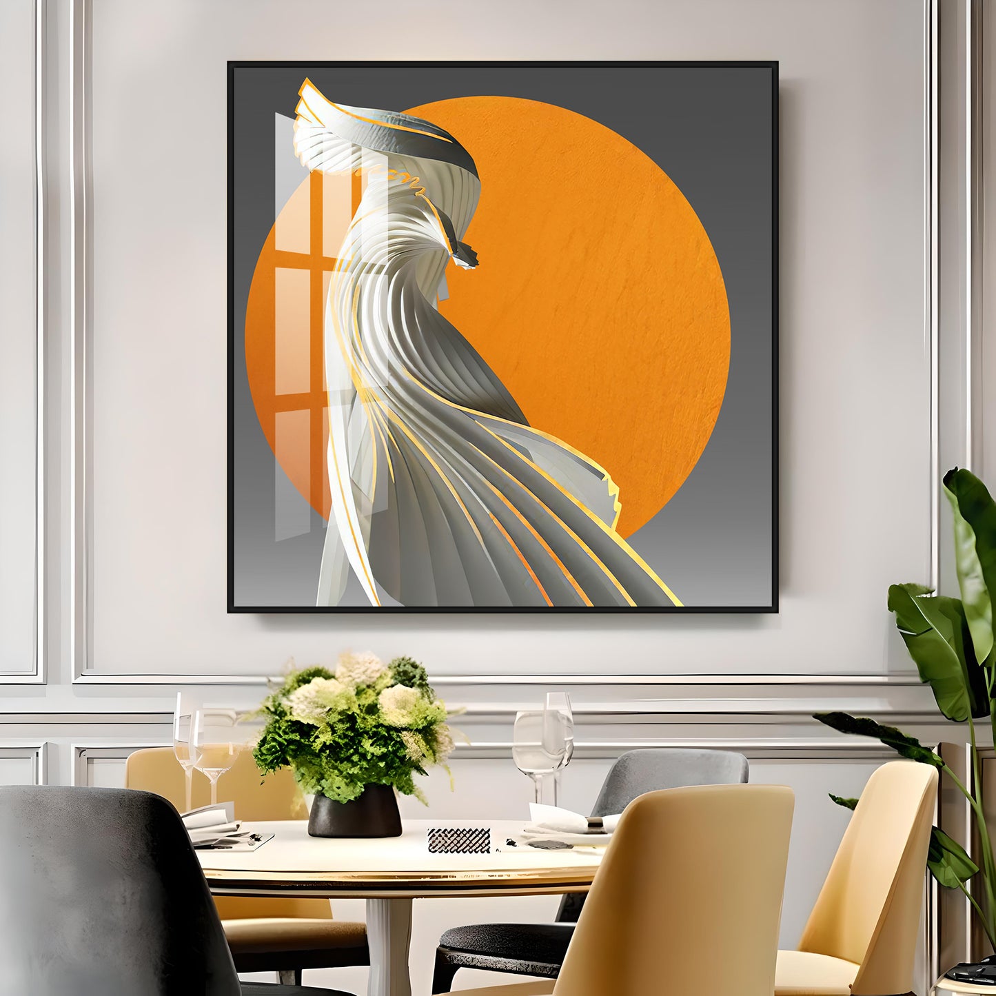 Creative Abstract Premium Acrylic Square Wall Art