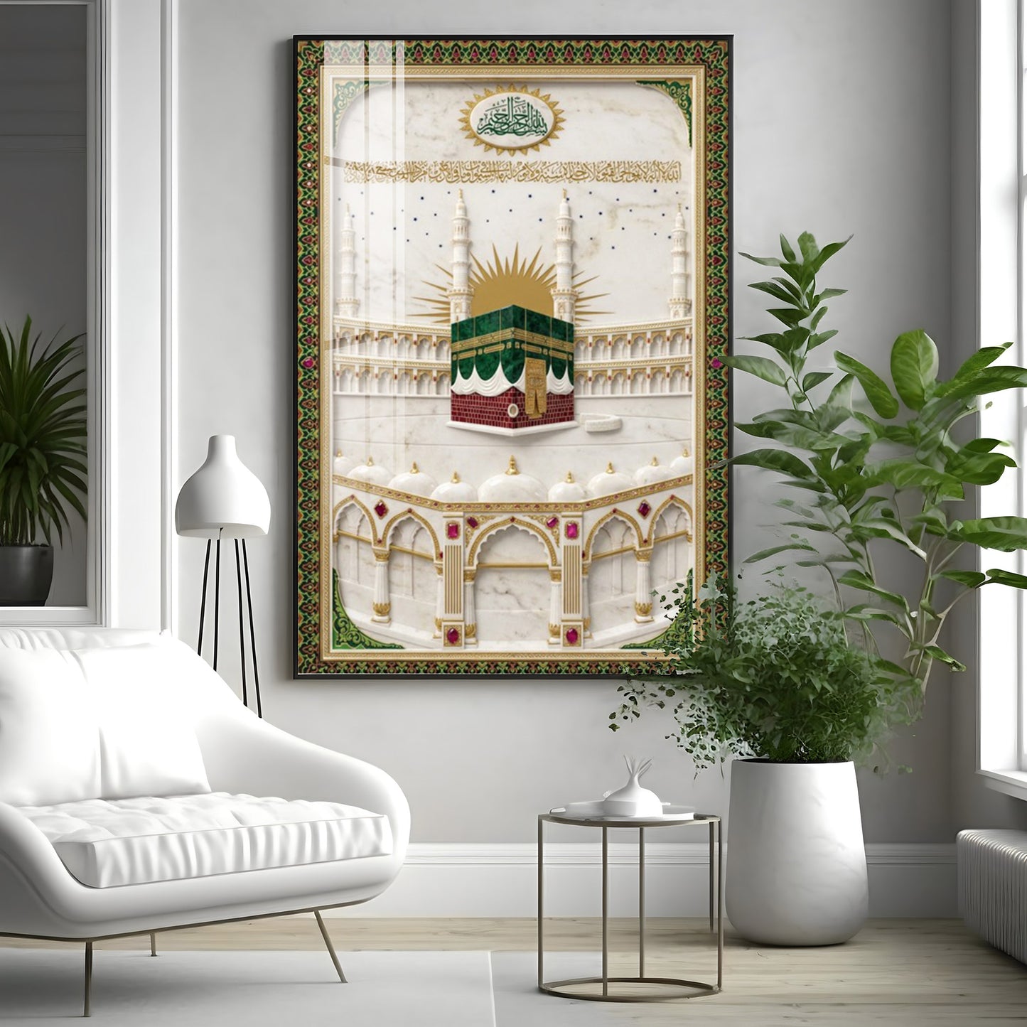 Holy Kaaba Premium Acrylic Vertical Wall Art