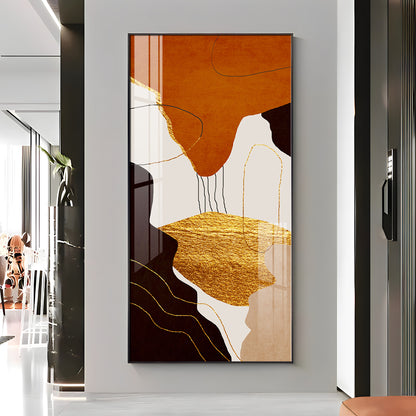 Eternal Waves Modern Abstract Premium Acrylic Vertical Wall Art