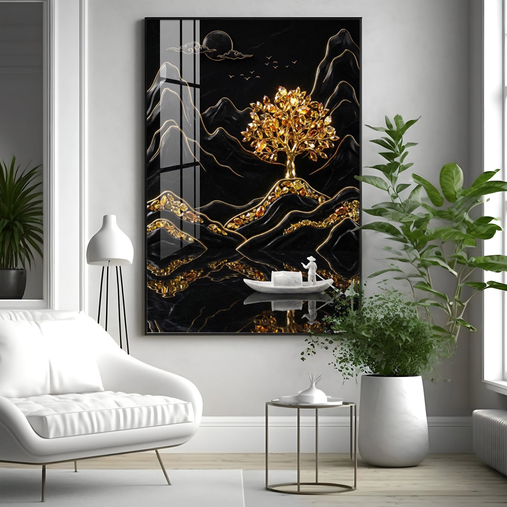 Tree Of Life Premium Acrylic Vertical Wall Art