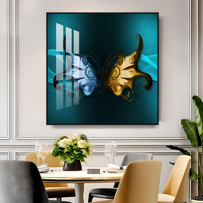 Butterfly Wings Premium Acrylic Square Wall Art