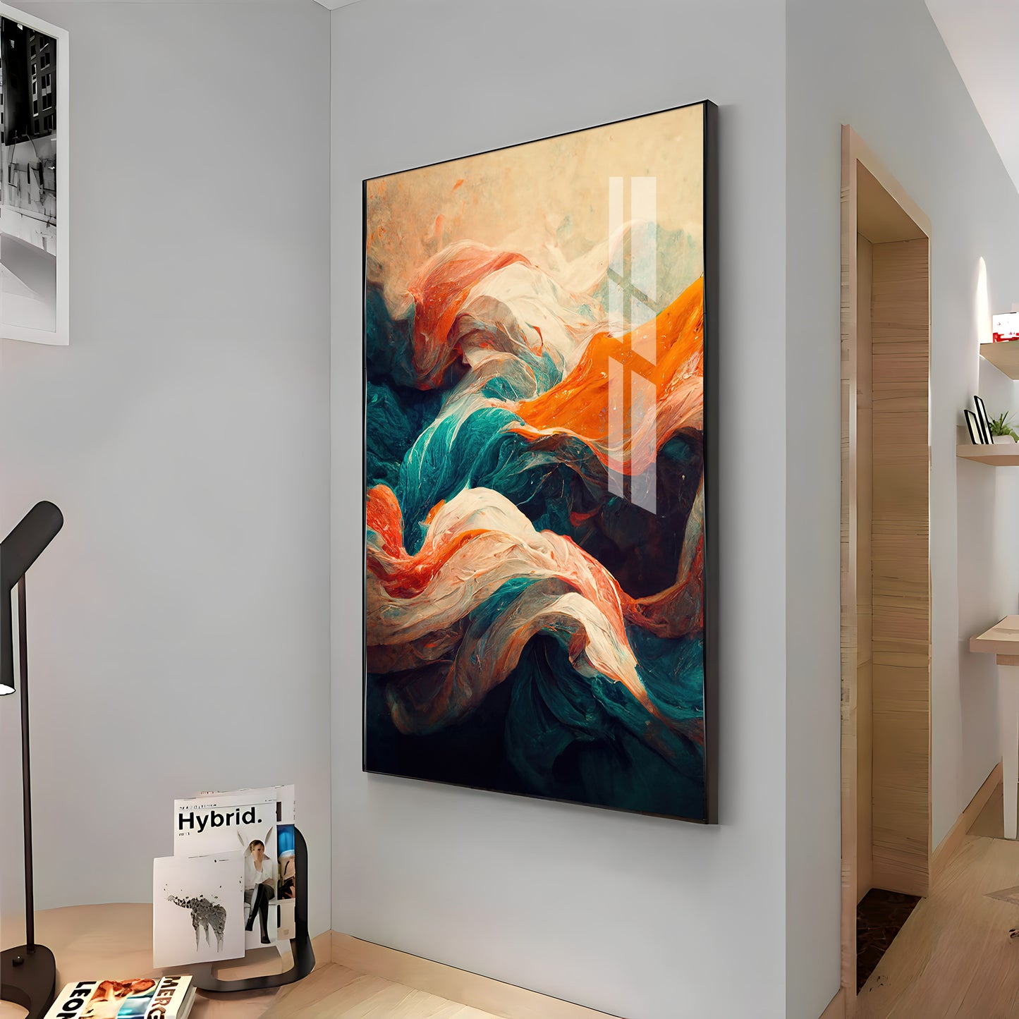 Colorwave Bliss Premium Acrylic Vertical Wall Art