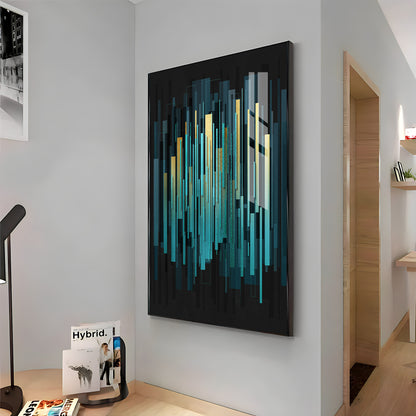 Celestial Harmony Premium Acrylic Vertical Wall Art