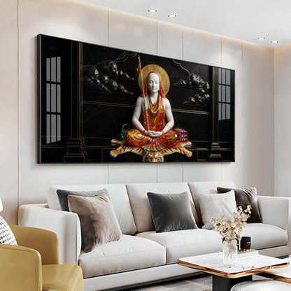 Jagadguru Adi Shankaracharya Premium Acrylic Horizontal Wall Art