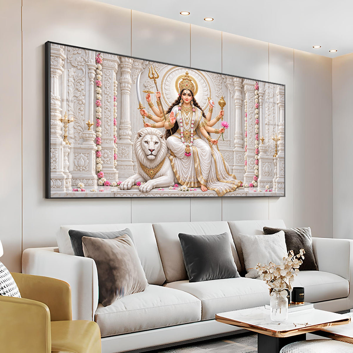 Mahagauri Premium Acrylic Horizontal Wall Art