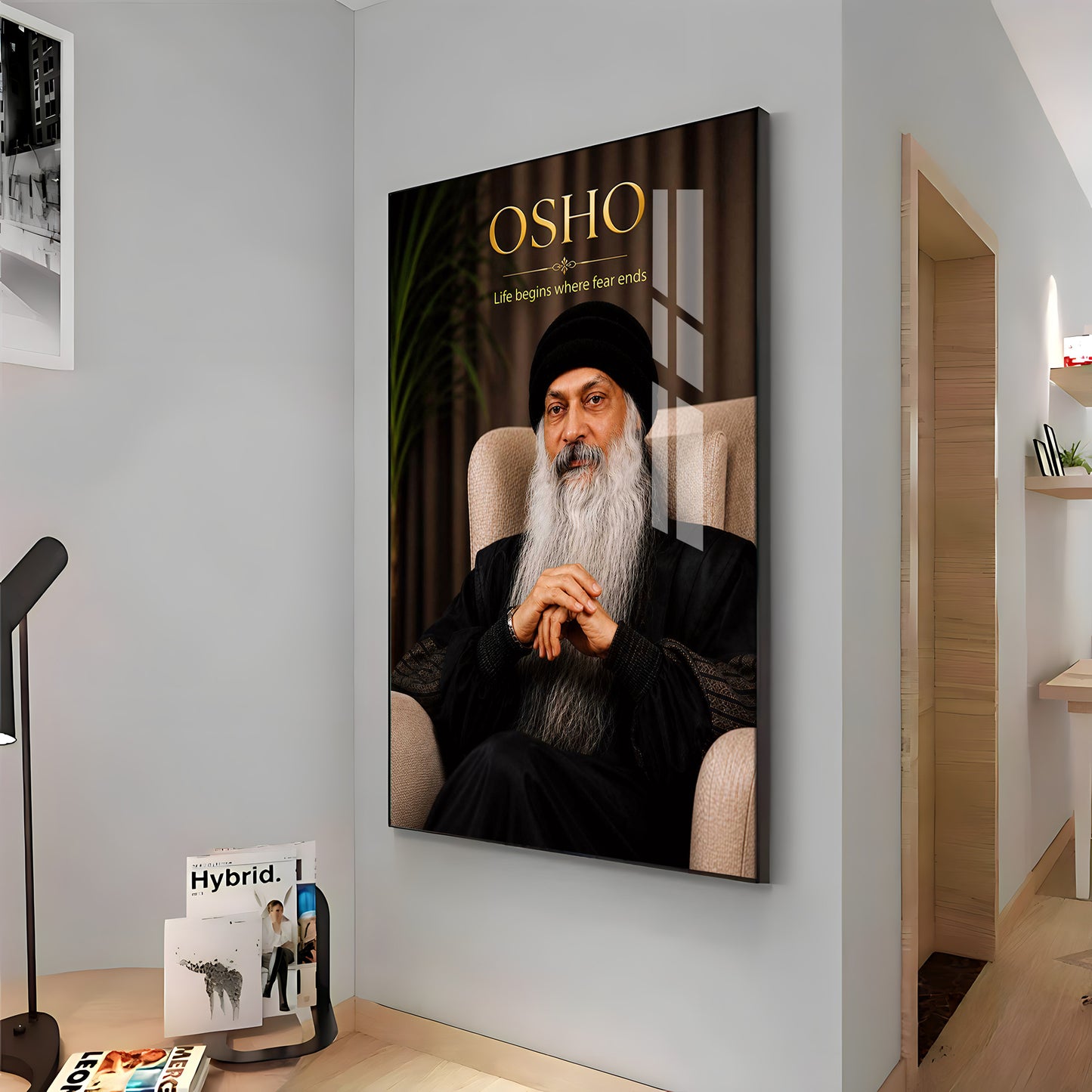 Osho Premium Acrylic Vertical Wall Art