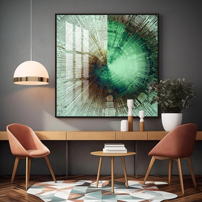 Sphere of Serenity Premium Acrylic Square Wall Art