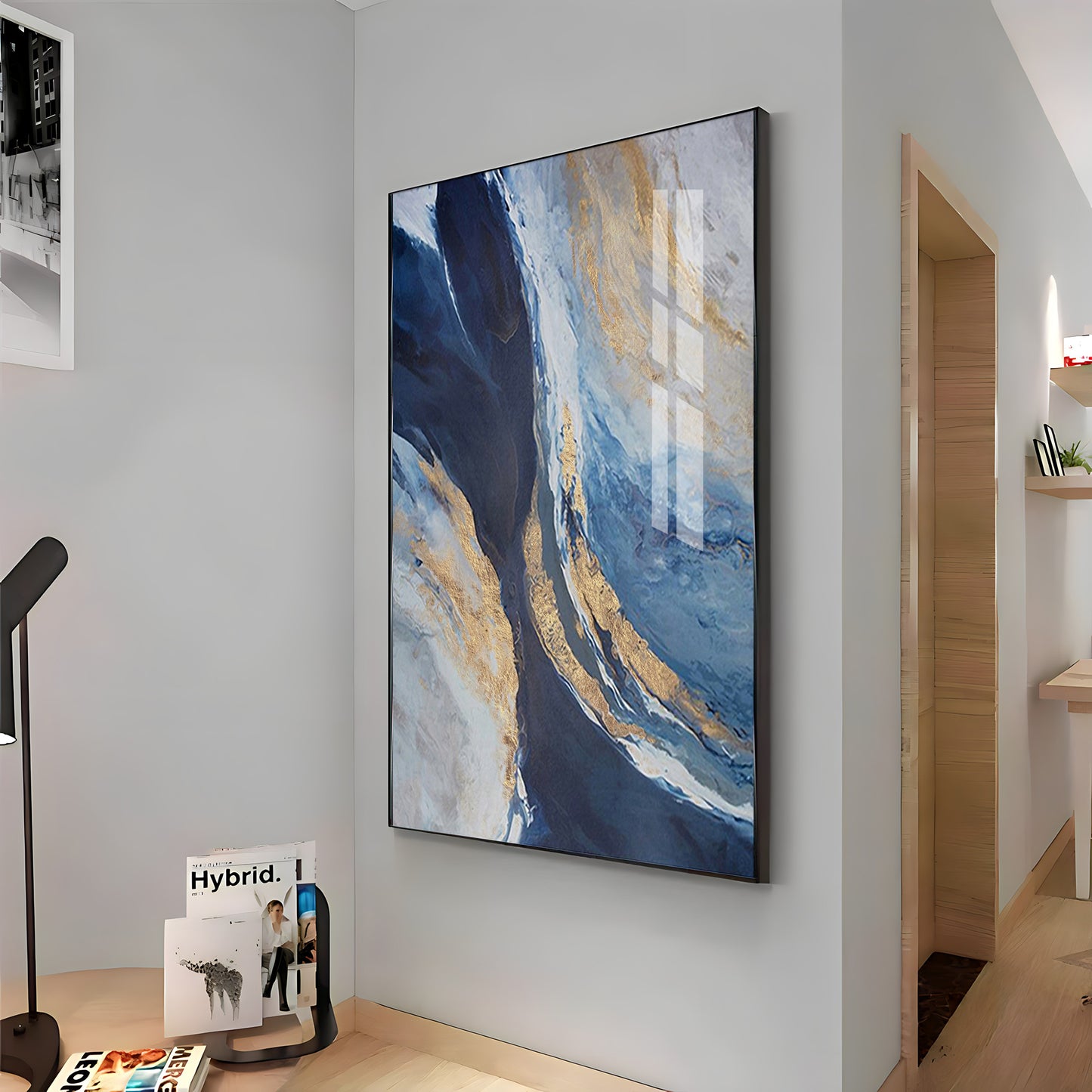 Ocean Magic Abstract Premium Acrylic Vertical Wall Art