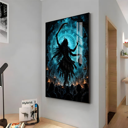 Mata Kalaratri Premium Acrylic Vertical Wall Art