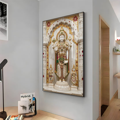 Spiritual Hindu Lord Premium Acrylic Vertical Wall Art