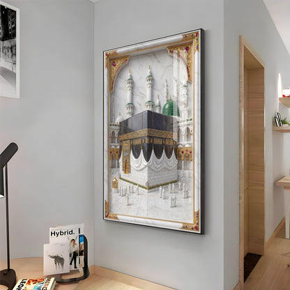 Spiritual Kaaba in Mecca Premium Acrylic Vertical Wall Art