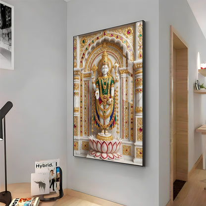 Divine Tirupati Bala Ji Premium Acrylic Vertical Wall Art