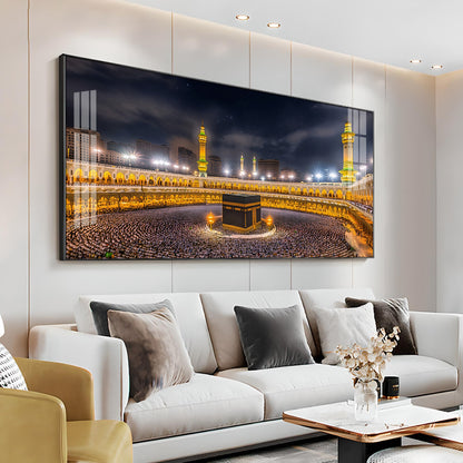 Holy Kaaba In Makkah Premium Acrylic Horizontal Wall Art