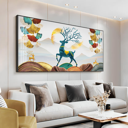 Grace & Peace With Deer Premium Acrylic Horizontal Wall Art