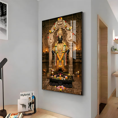 Pandurang Vittha Premium Acrylic Vertical Wall Art