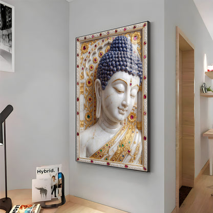 Divine Serenity Buddha Premium Acrylic Vertical Wall Art
