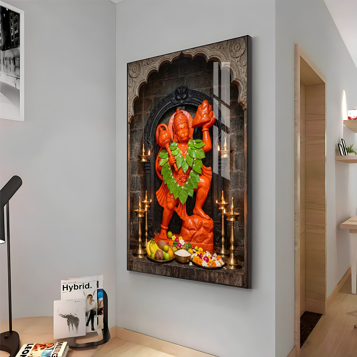 Lord Balaji Premium Acrylic Vertical Wall Art