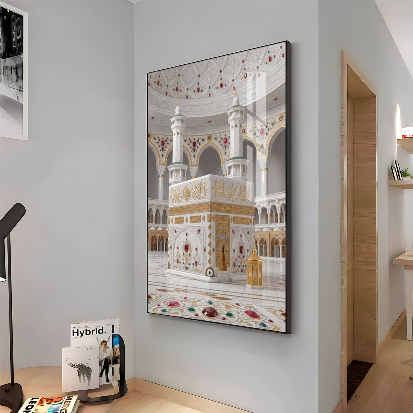 Masjid al-Haram in Mecca Premium Acrylic Vertical Wall Art