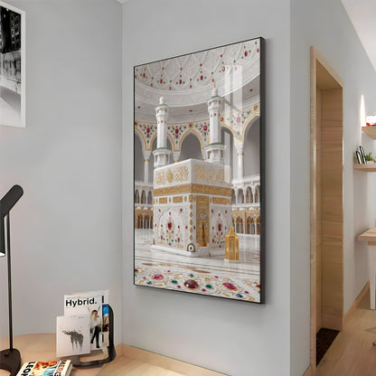 Masjid al-Haram in Mecca Premium Acrylic Vertical Wall Art