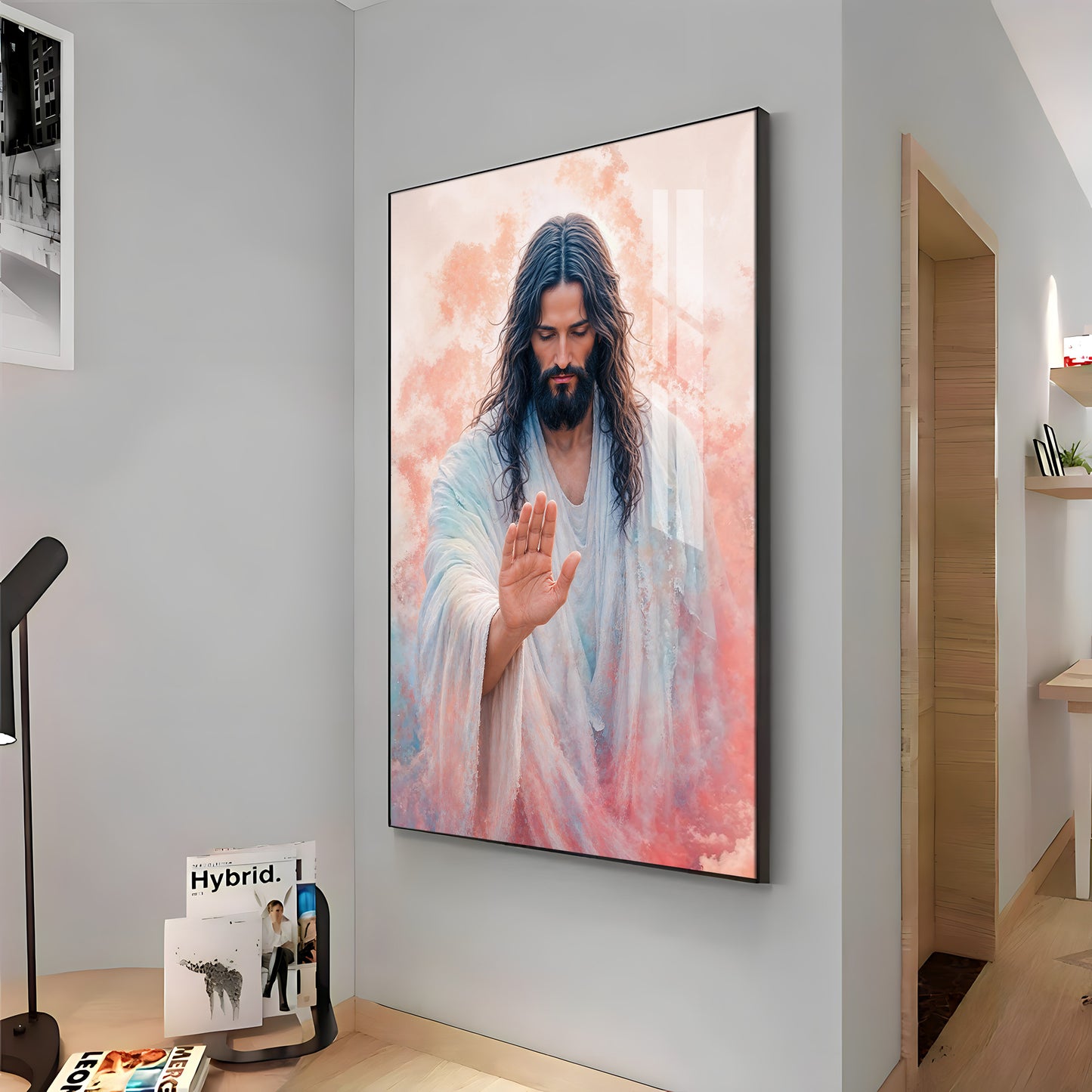 Jesus Christ Blessing Hand Premium Acrylic Wall Art