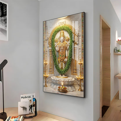 Balaji Srinivasa Premium Acrylic Vertical Wall Art