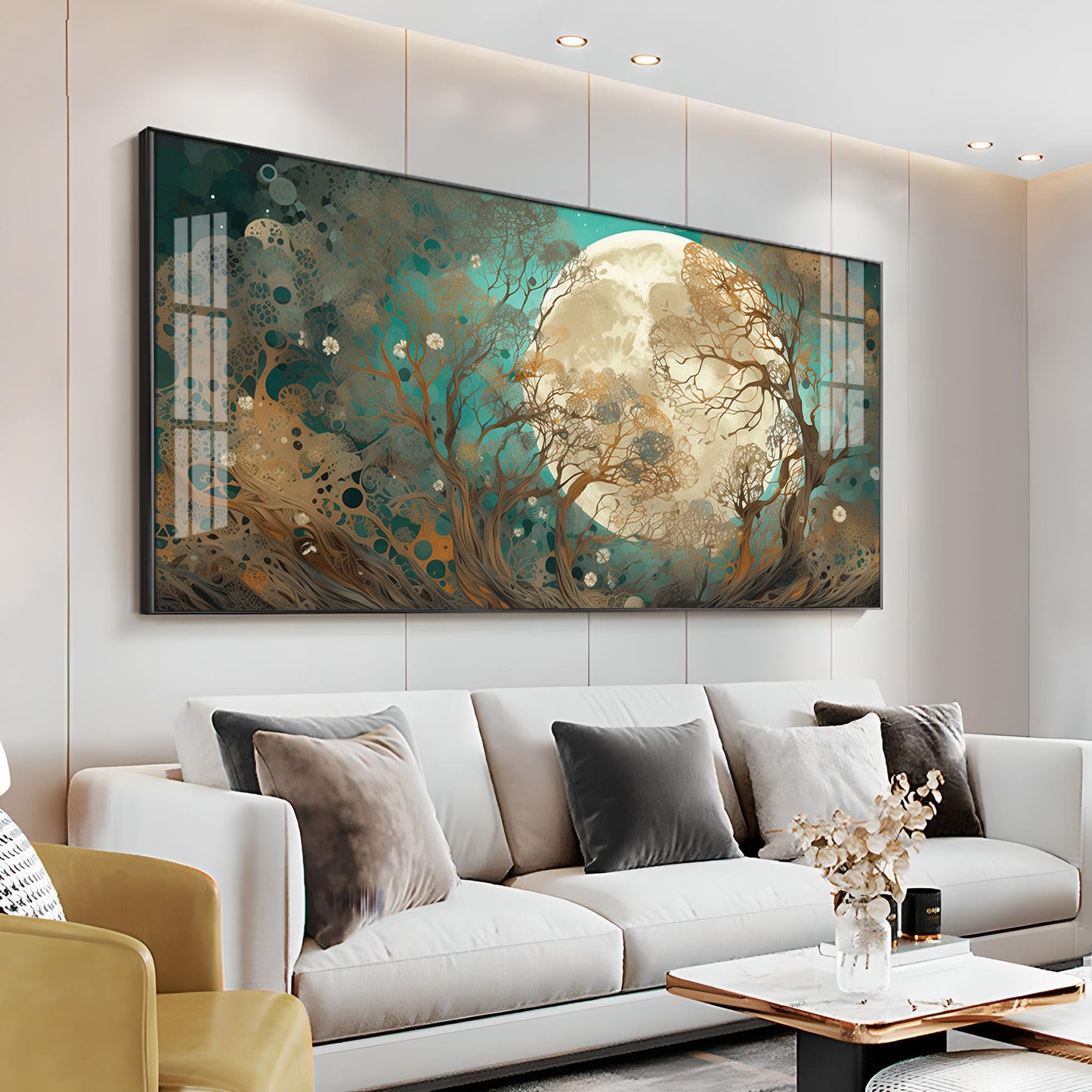 Magical Forest Premium Acrylic Horizontal Wall Art