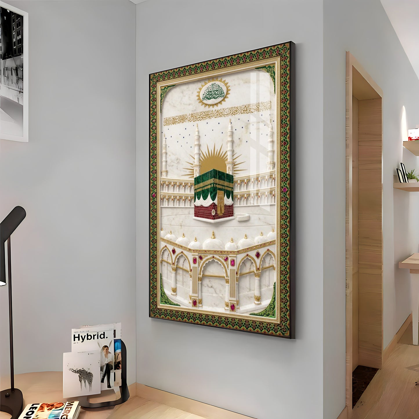 Holy Kaaba Premium Acrylic Vertical Wall Art